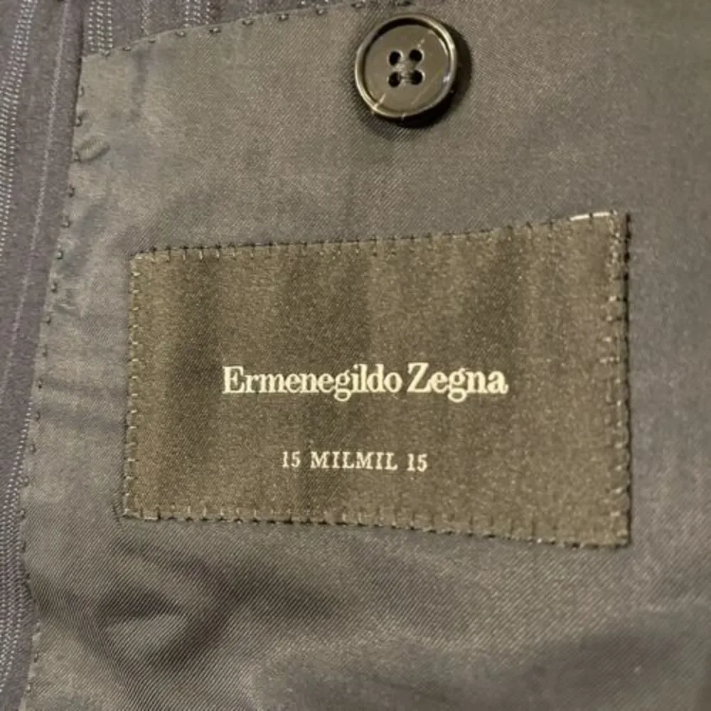 Ermenegildo Zegna Blazer sport coat, 46R,‎ 15 Milmil 15 fabric, Switzerland